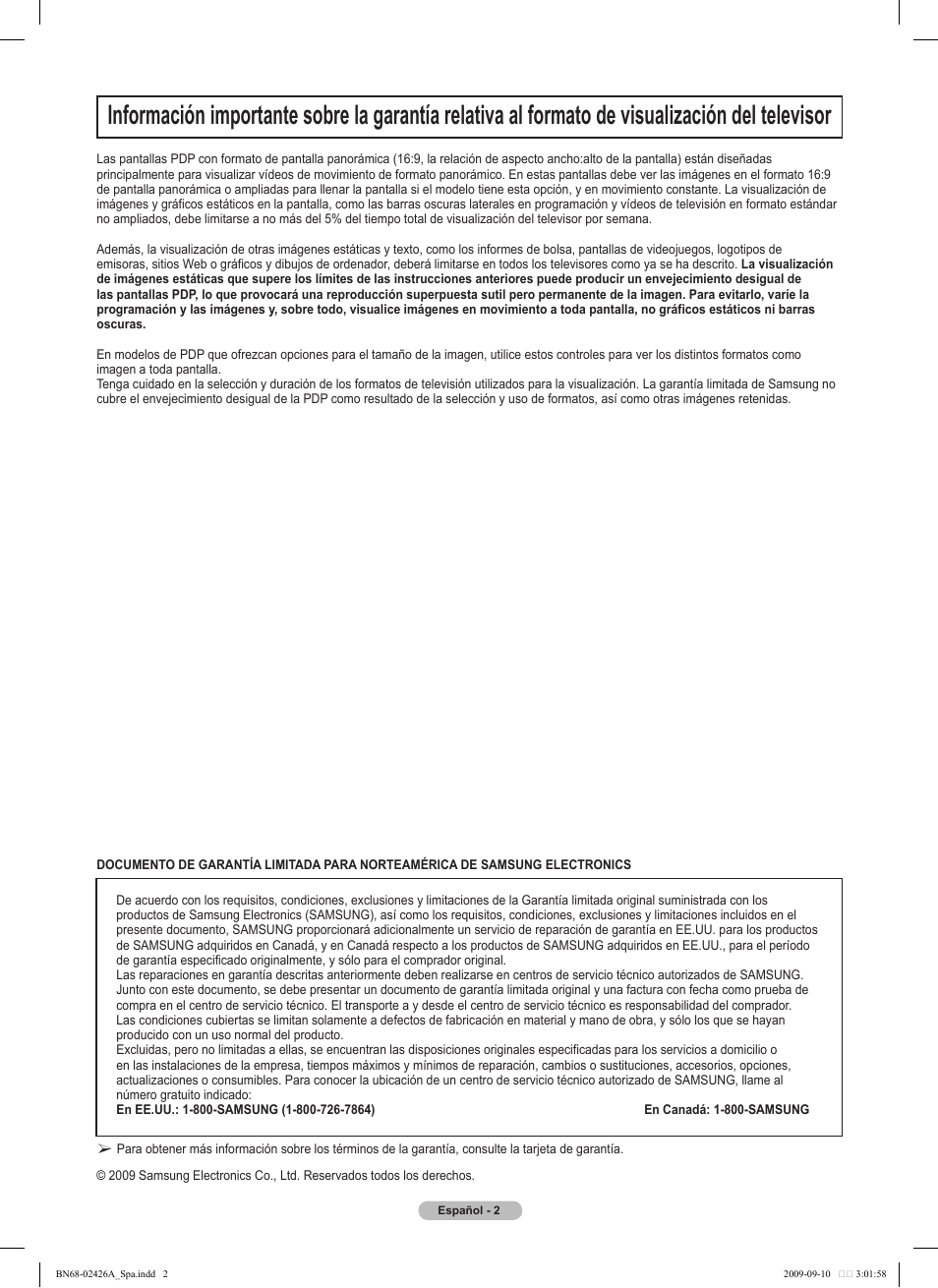 Samsung PN50B400P3DXZA User Manual | Page 43 / 125