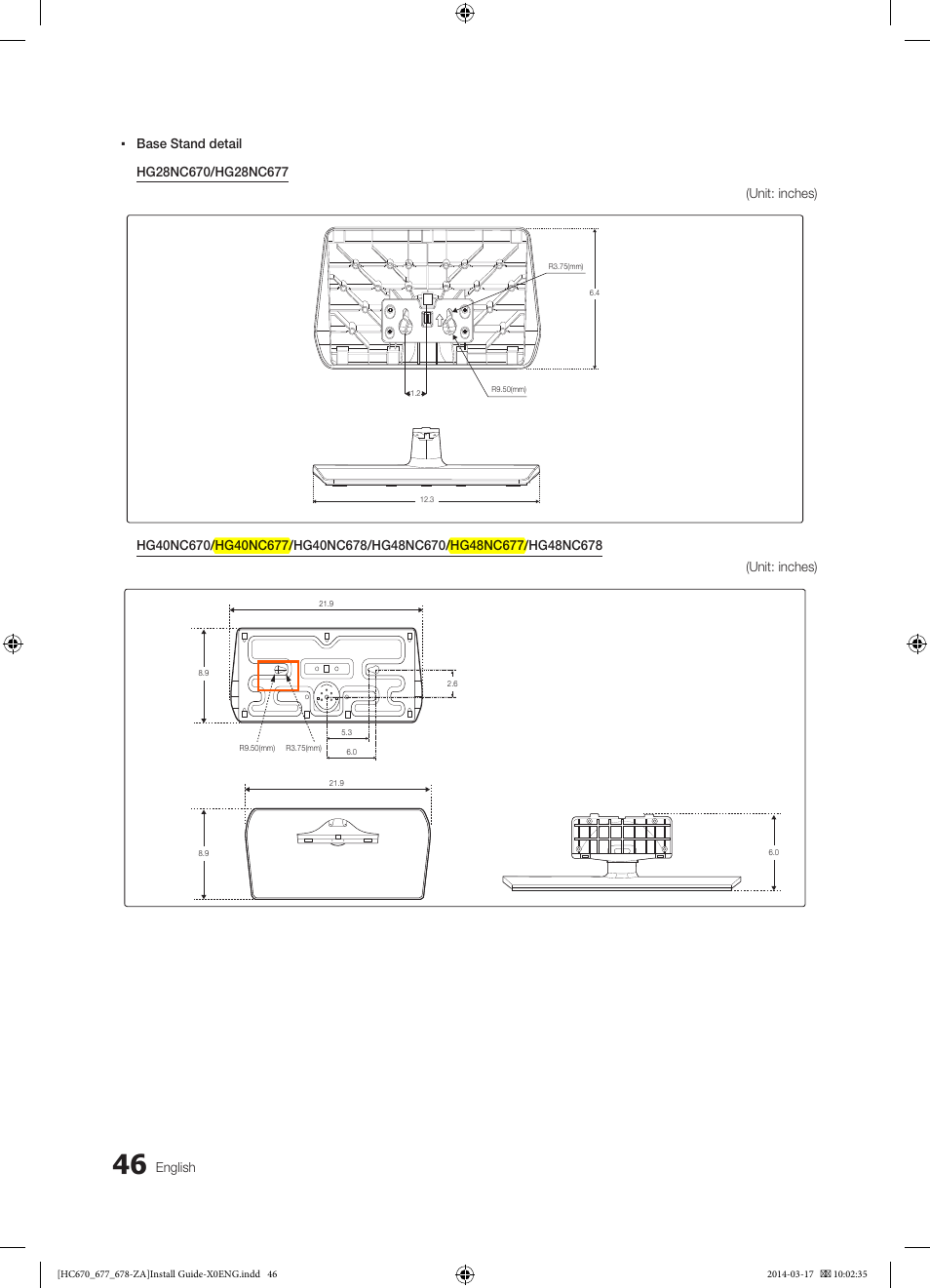 Samsung HG28NC677AFXZA User Manual | Page 46 / 49