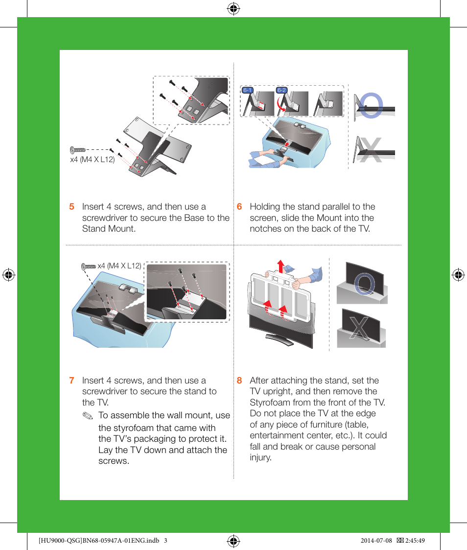 Samsung UN55HU9000FXZA User Manual | Page 3 / 12