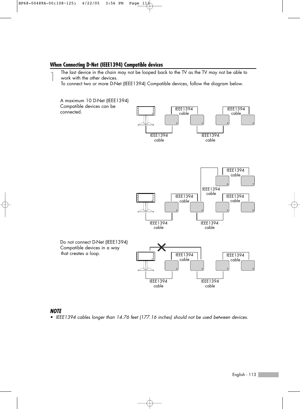 Samsung HLR5688WX-XAA User Manual | Page 113 / 144
