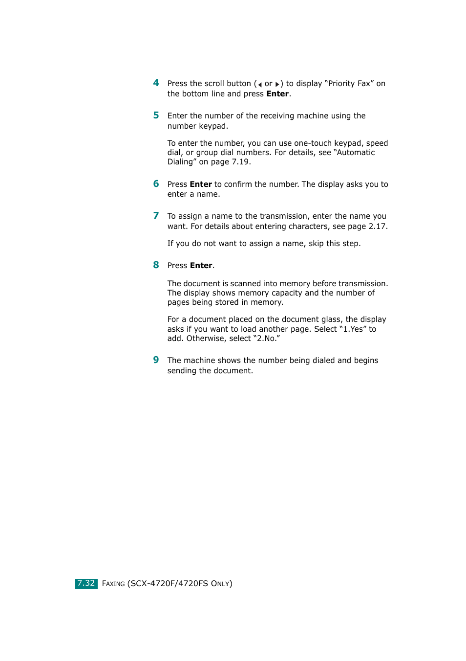 Samsung SCX-4720F-XIP User Manual | Page 171 / 322