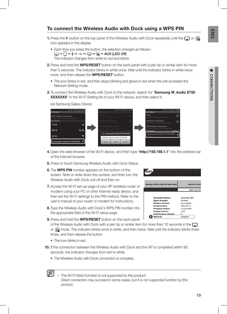 En g | Samsung DA-E750-ZA User Manual | Page 19 / 35