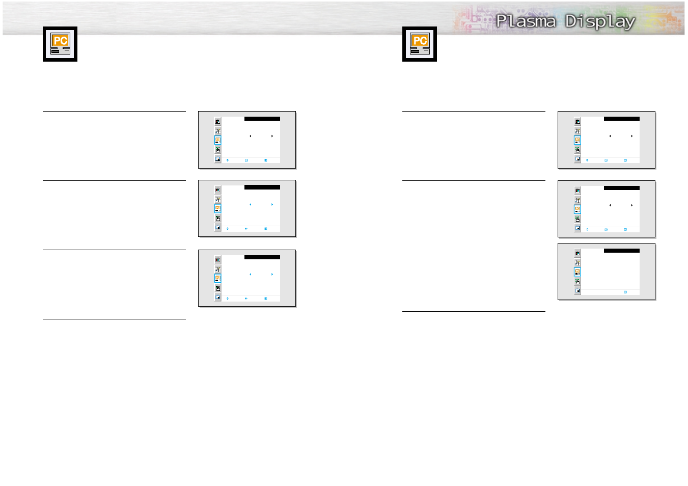 Changing the size of the image, Information | Samsung SPN4235X-XAA User Manual | Page 37 / 50