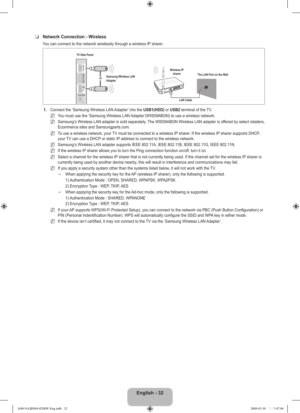 Samsung LN40B640R3FUZA User Manual | Page 34 / 173