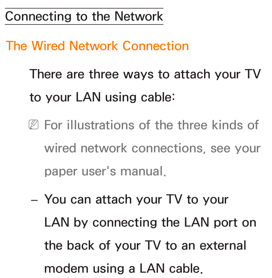 Preference feature, Connecting to the network | Samsung UN55ES6580FXZA User Manual | Page 108 / 675