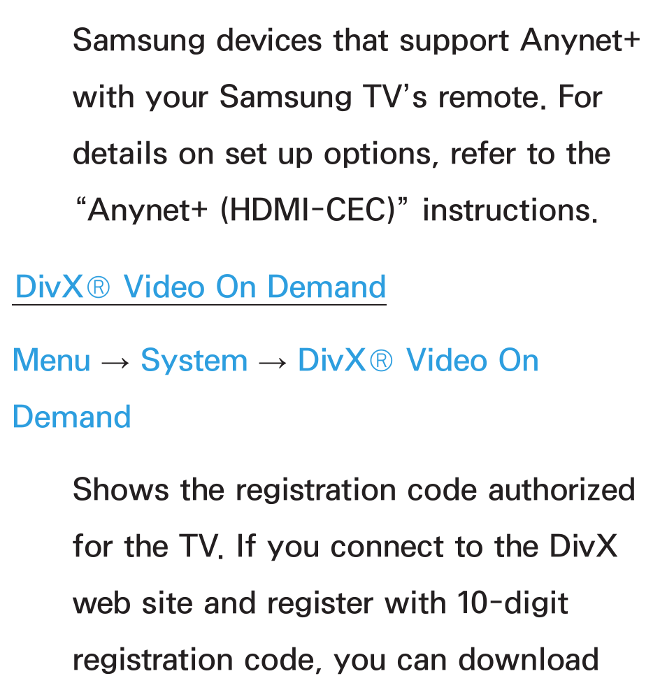 Samsung UN55ES6580FXZA User Manual | Page 244 / 675