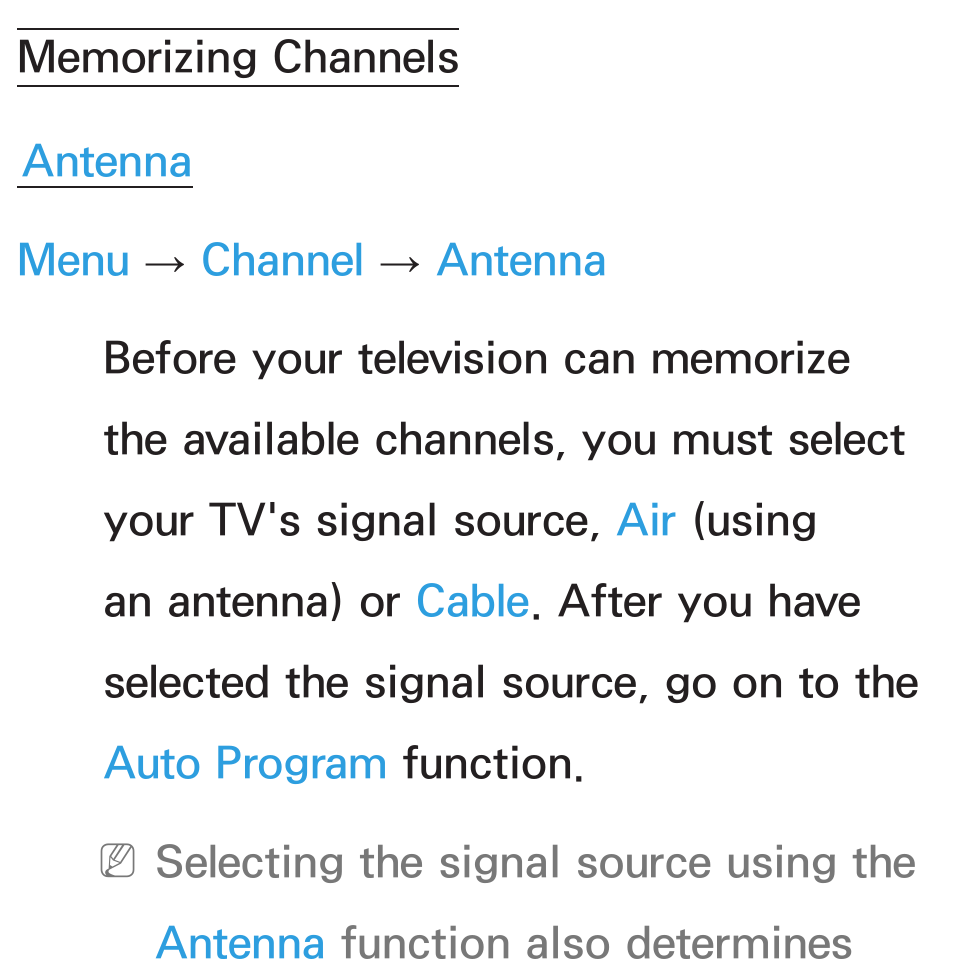 Memorizing channels | Samsung UN55ES6580FXZA User Manual | Page 45 / 675