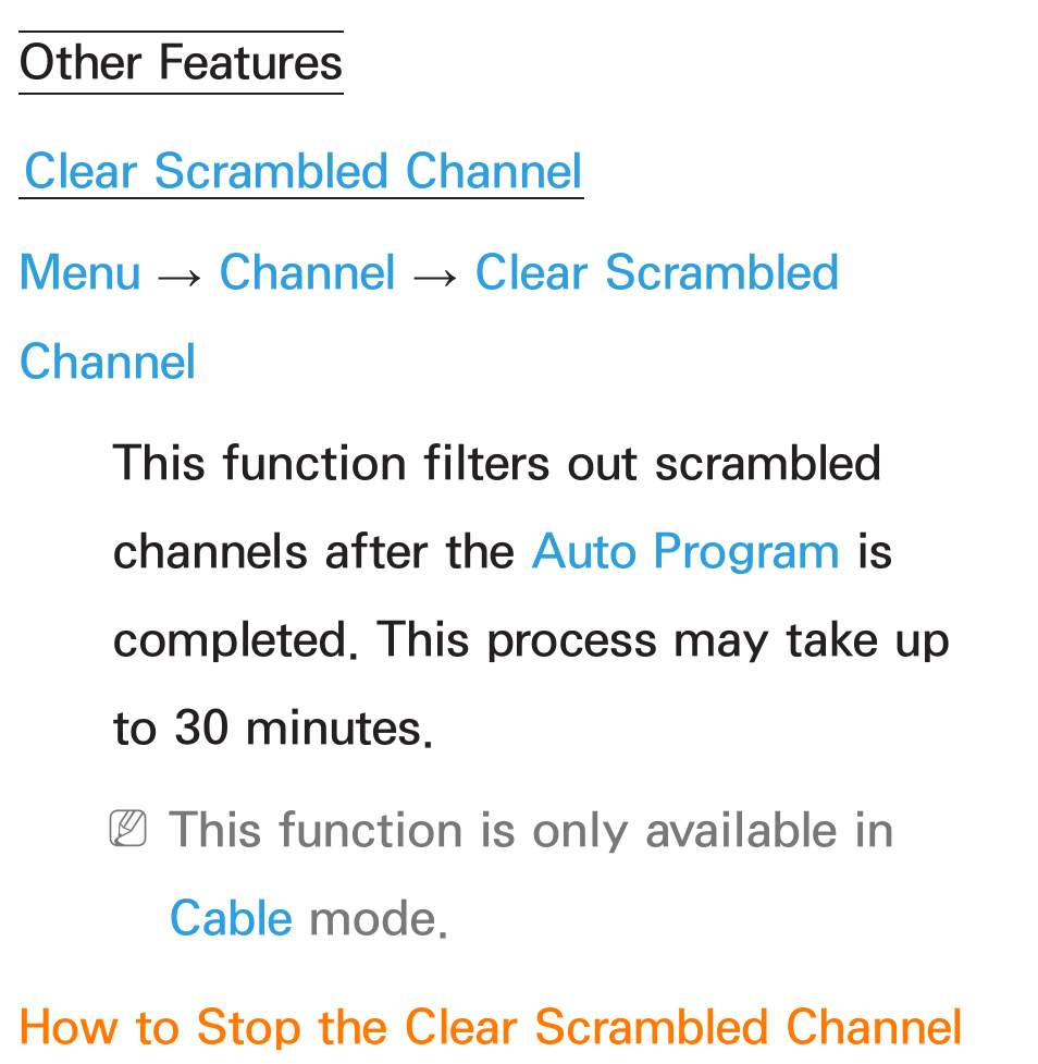 Other features | Samsung UN55ES6580FXZA User Manual | Page 50 / 675