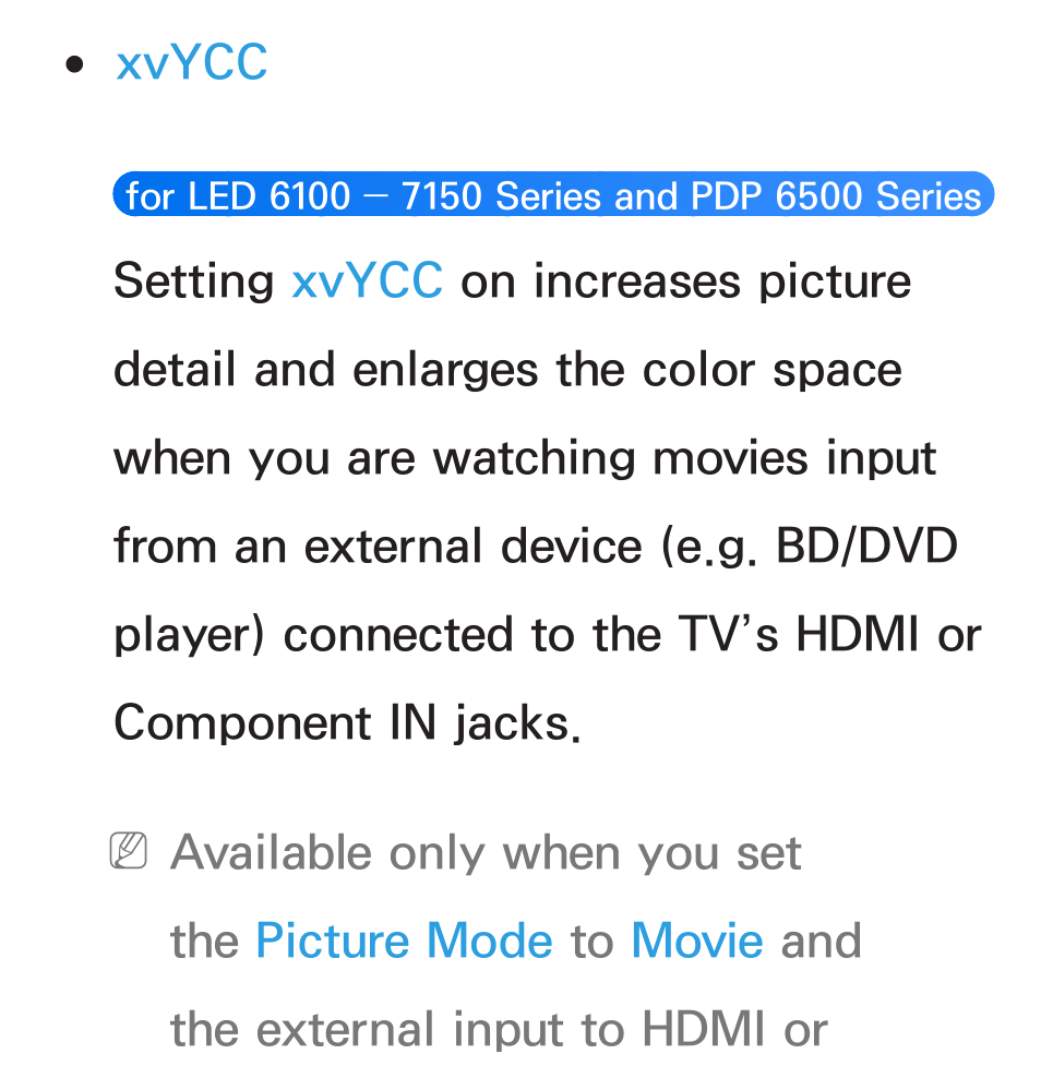 Samsung UN55ES6580FXZA User Manual | Page 79 / 675