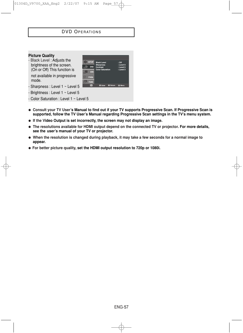 Samsung DVD-V9700-XAA User Manual | Page 57 / 88