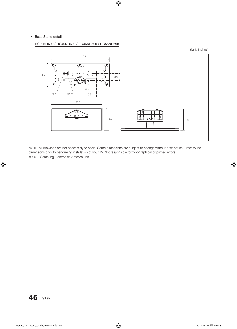 Samsung HG55NB690QFXZA User Manual | Page 46 / 48