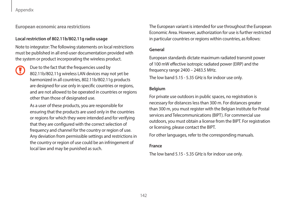 Samsung NP940X5J-K01US User Manual | Page 142 / 149