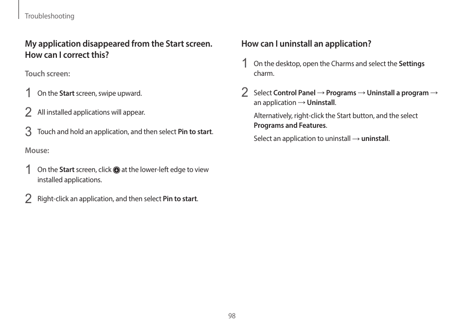 Samsung NP940X5J-K01US User Manual | Page 98 / 149