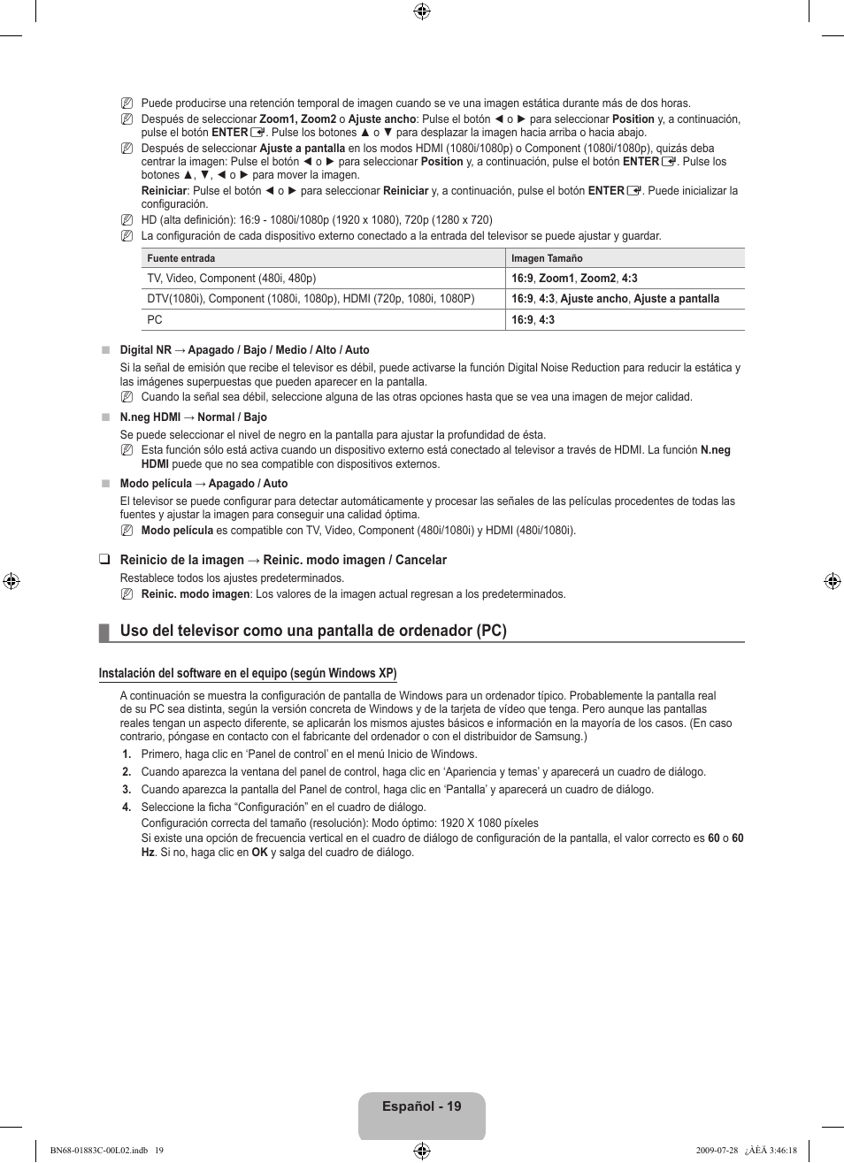 Samsung LN32B550K1FXZA User Manual | Page 71 / 101