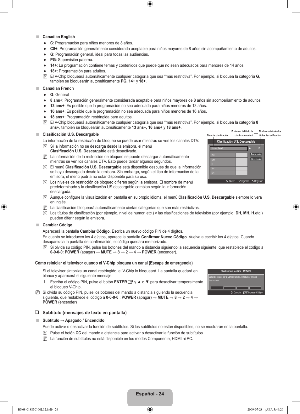Samsung LN32B550K1FXZA User Manual | Page 76 / 101