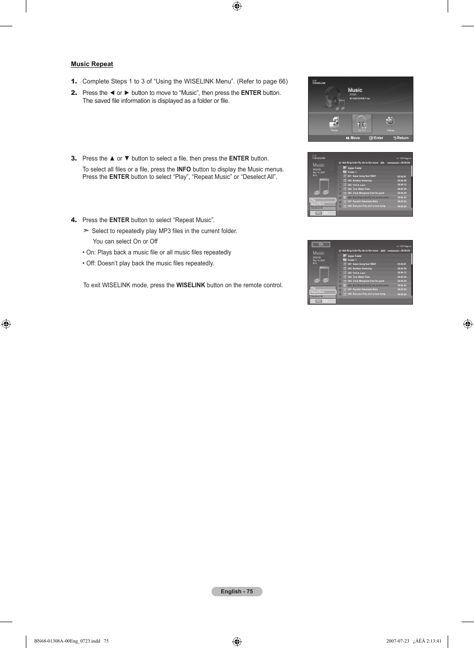 Samsung LNT4081FX-XAA User Manual | Page 77 / 283