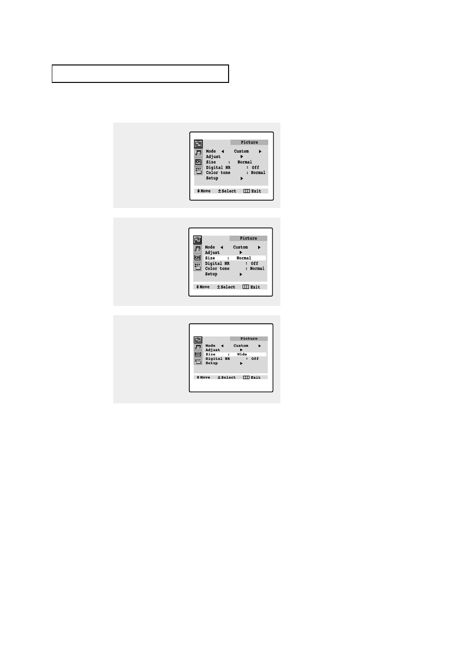 Changing the screen size | Samsung TXN3235FX-XAC User Manual | Page 47 / 60