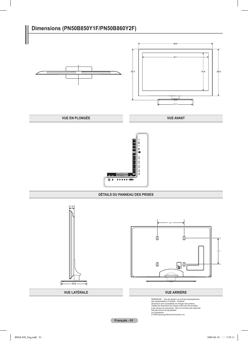 Samsung PN50B860Y2FXZA User Manual | Page 283 / 284
