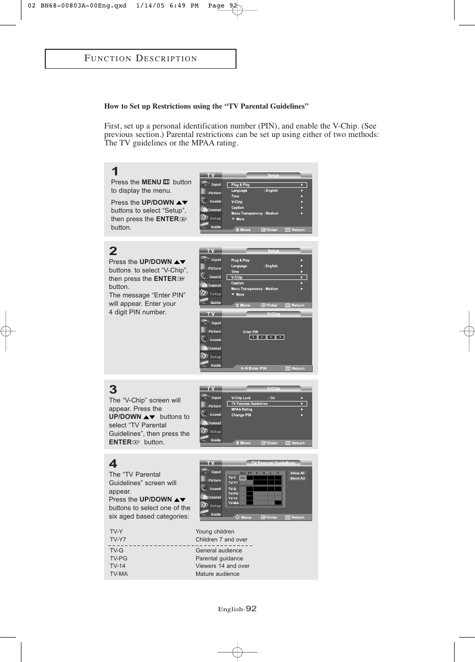 Samsung LNR408DX-XAA User Manual | Page 98 / 120