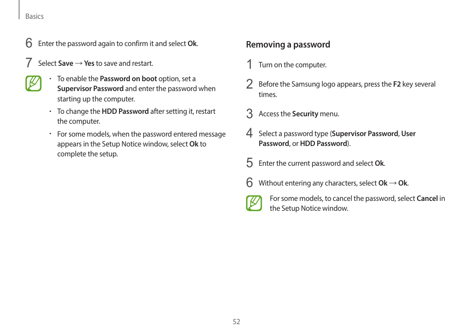 Samsung NP940X3G-K03US User Manual | Page 52 / 147