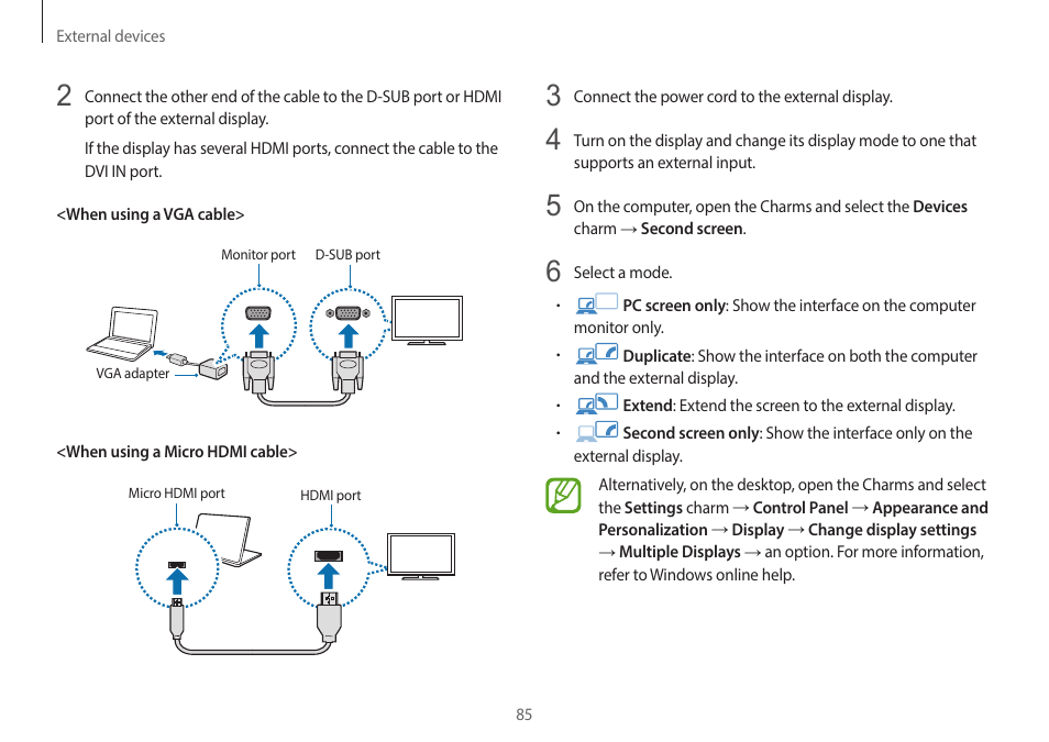 Samsung NP940X3G-K03US User Manual | Page 85 / 147