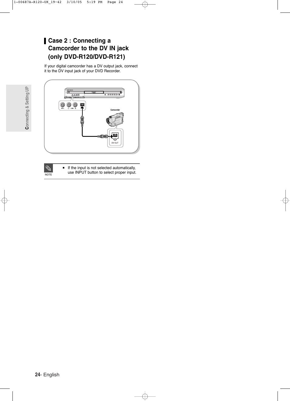 Samsung DVD-R120-XAA User Manual | Page 24 / 95