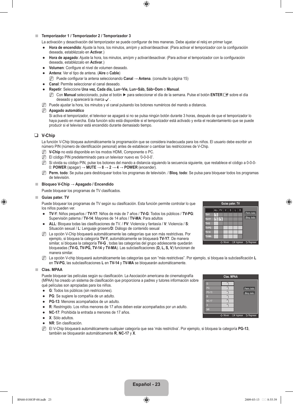 Samsung LN40B530P7NXZA User Manual | Page 66 / 83