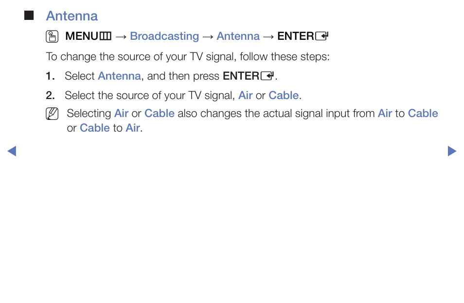 Antenna o | Samsung PN51F5300BFXZA User Manual | Page 5 / 129