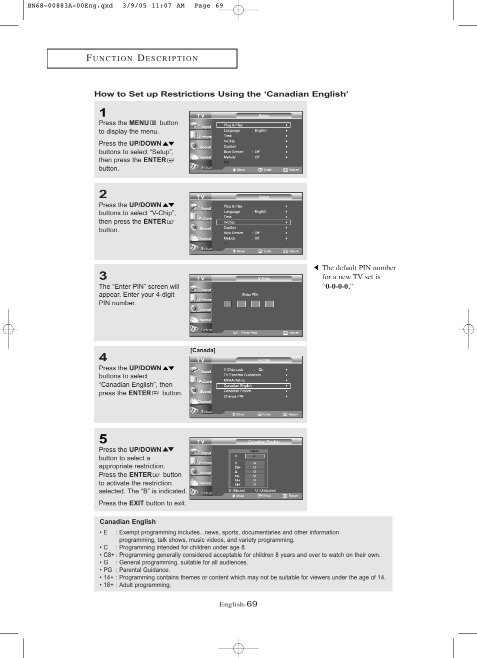 Samsung LNR237WX-XAP User Manual | Page 74 / 88
