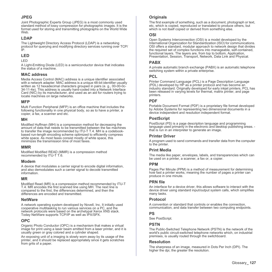 Samsung SCX-6555N-XBG User Manual | Page 127 / 187