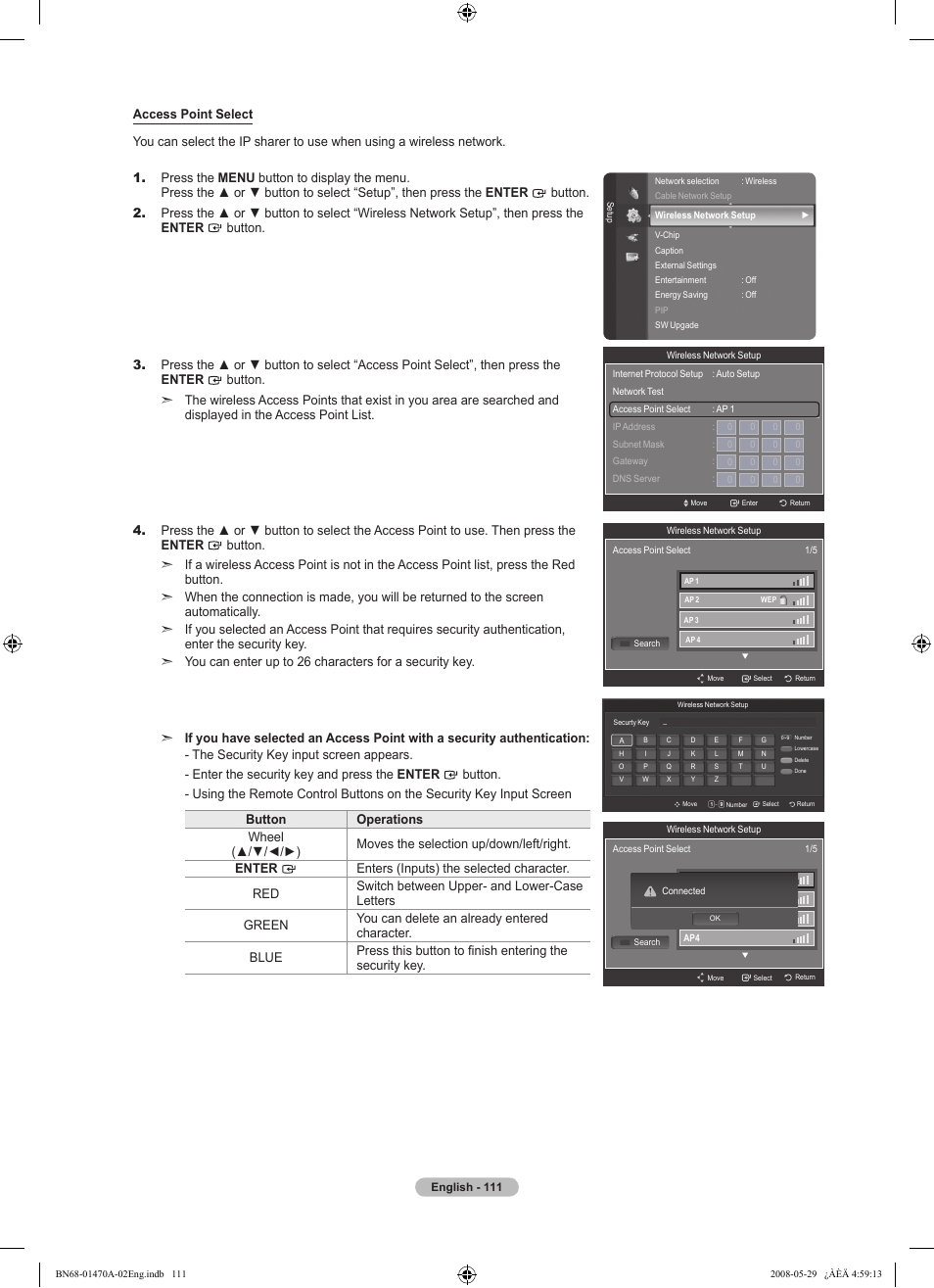 Samsung LN46A750R1FXZA User Manual | Page 113 / 273