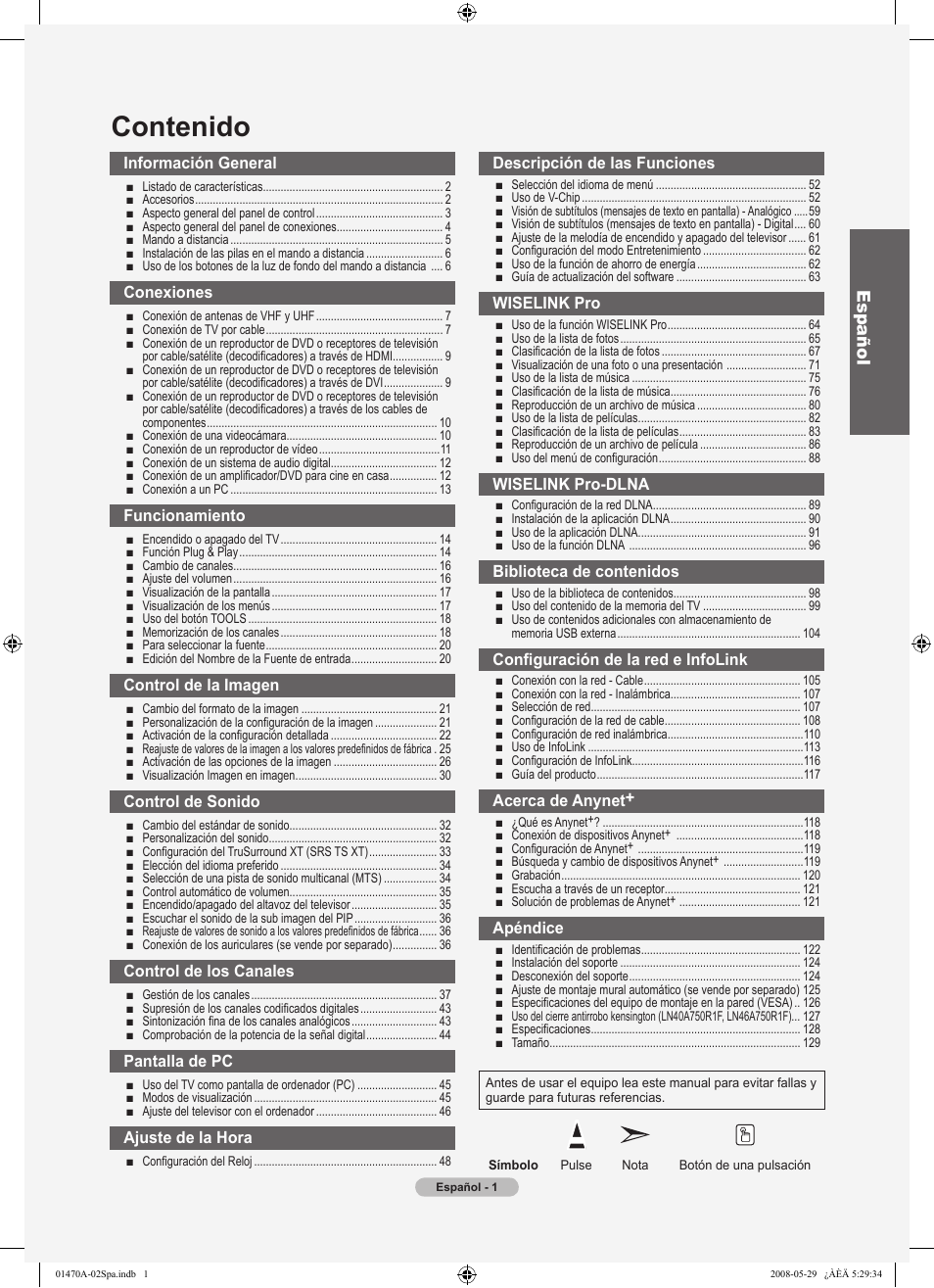 Samsung LN46A750R1FXZA User Manual | Page 143 / 273