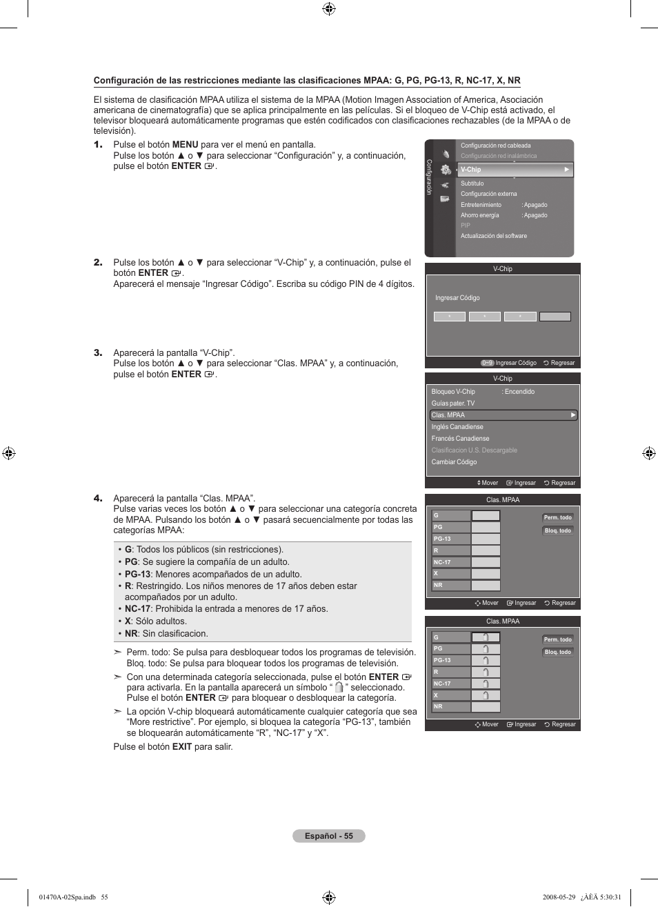 Samsung LN46A750R1FXZA User Manual | Page 197 / 273