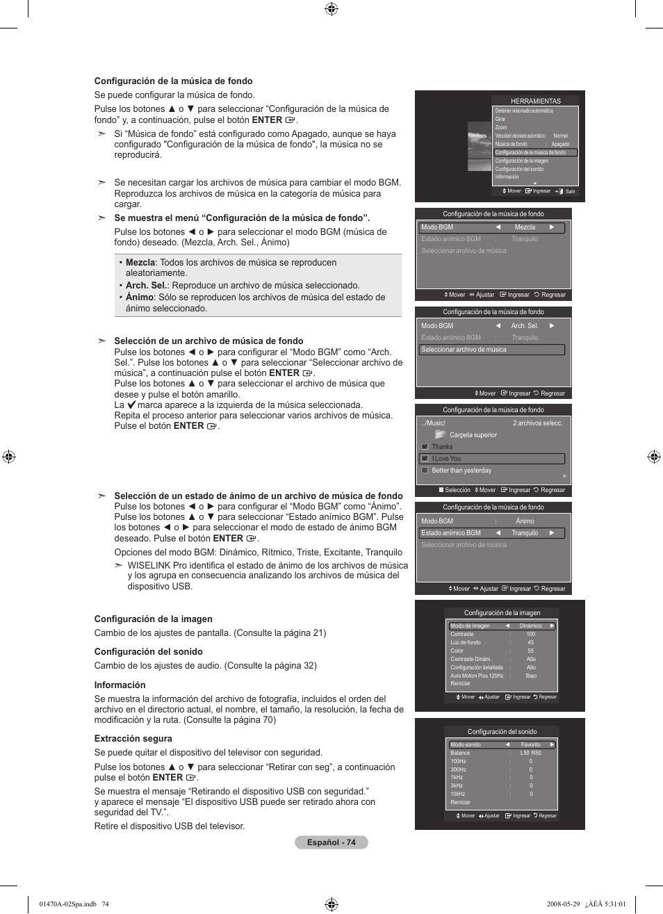 Samsung LN46A750R1FXZA User Manual | Page 216 / 273