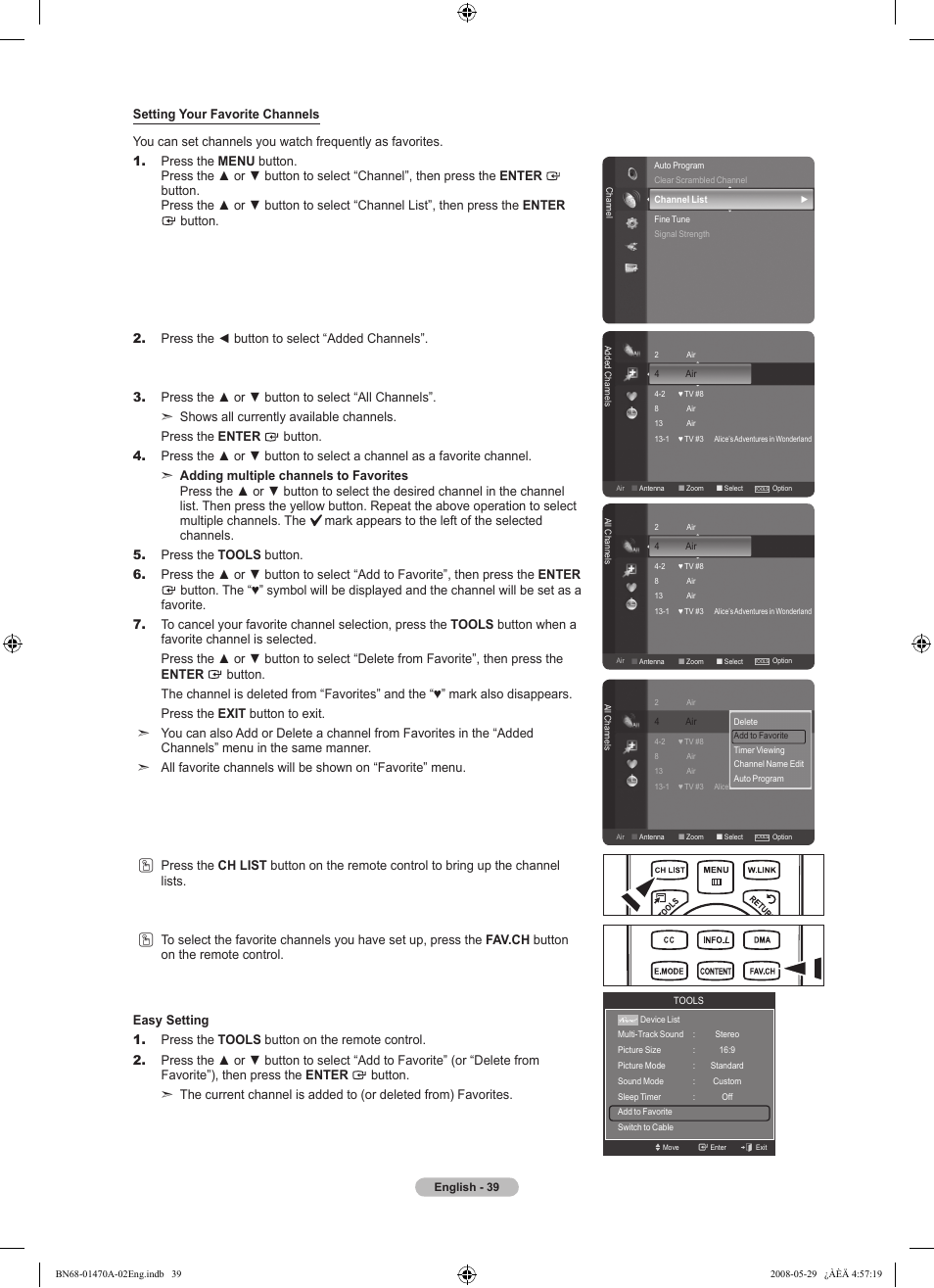 Samsung LN46A750R1FXZA User Manual | Page 41 / 273