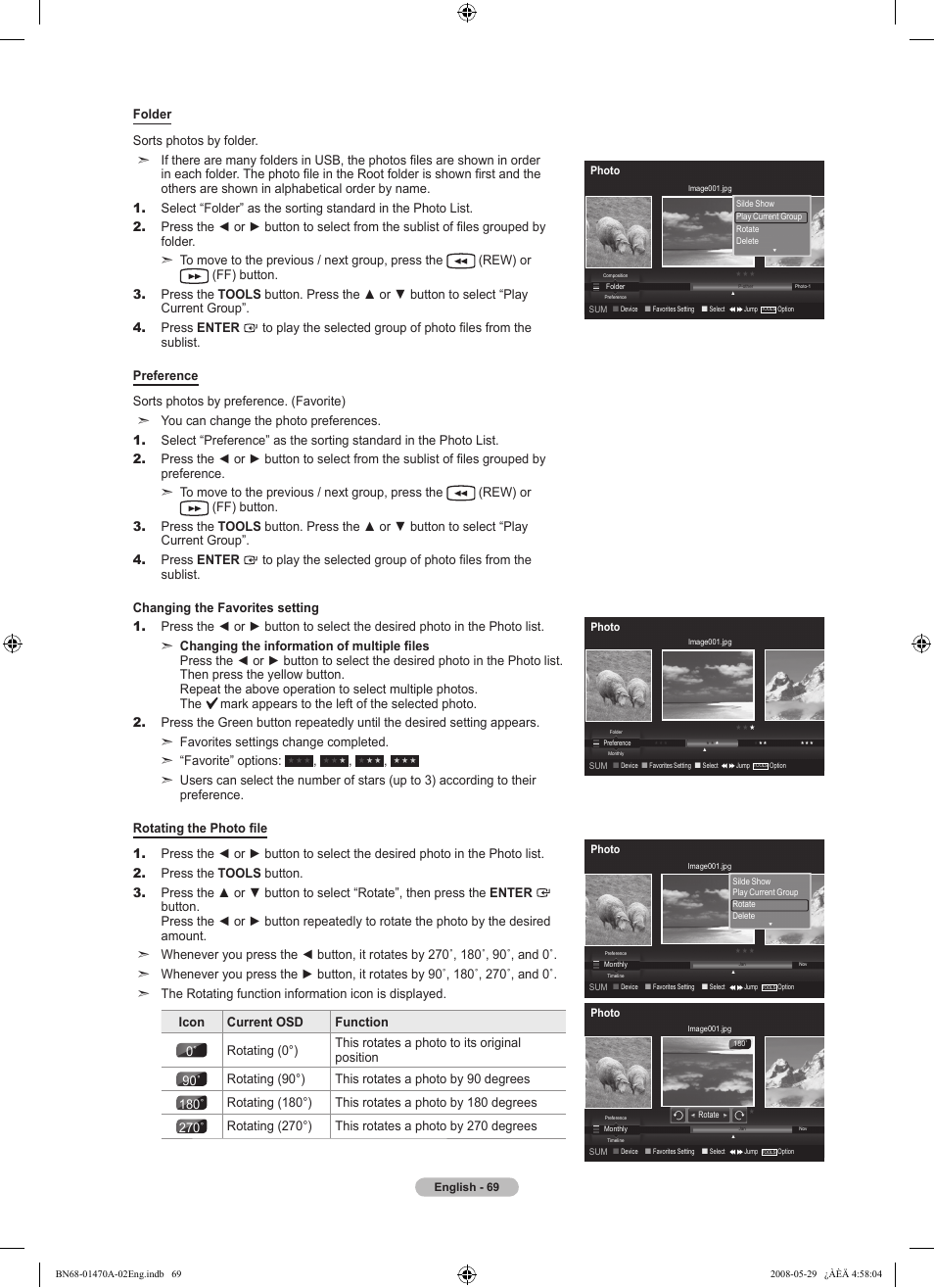 Samsung LN46A750R1FXZA User Manual | Page 71 / 273
