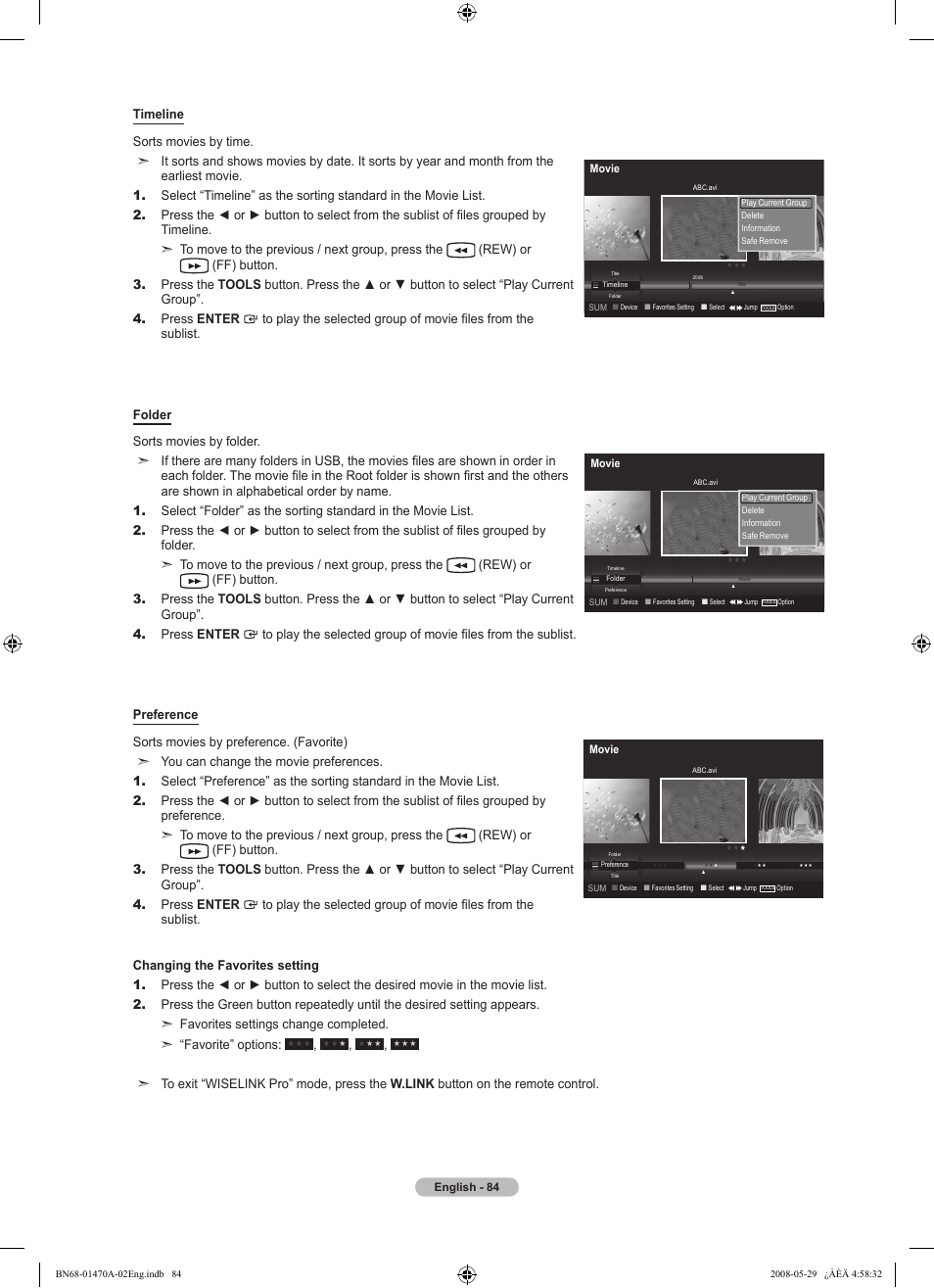 Samsung LN46A750R1FXZA User Manual | Page 86 / 273