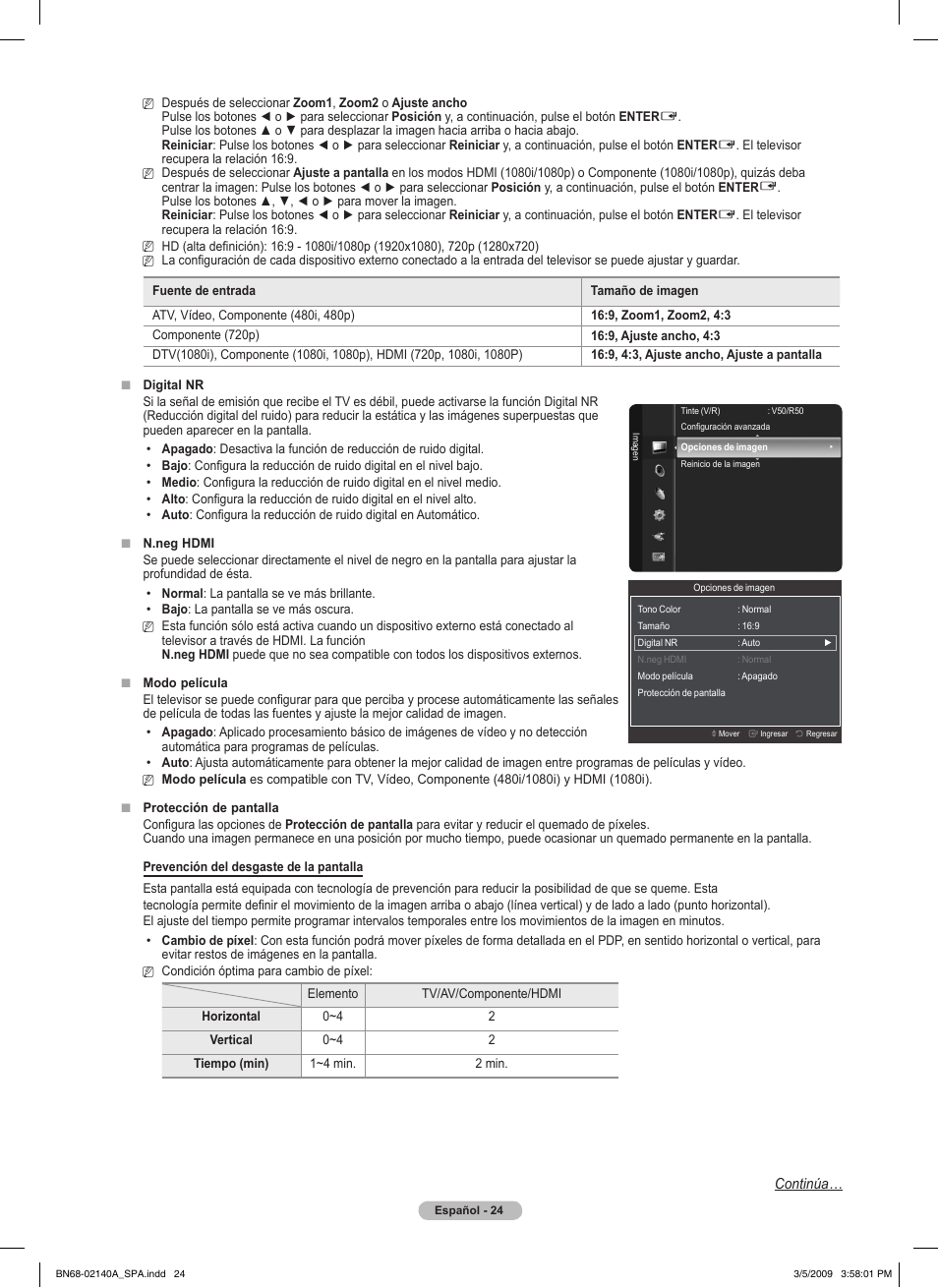 Samsung PN58B530S2FXZA User Manual | Page 69 / 92