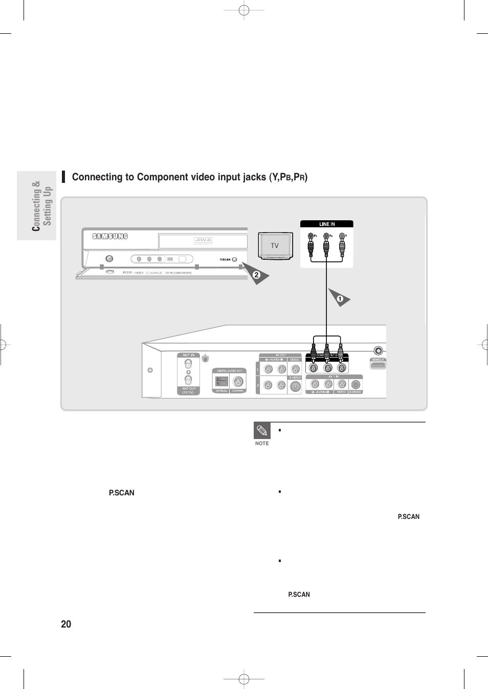 Samsung DVD-R135-XAA User Manual | Page 20 / 100
