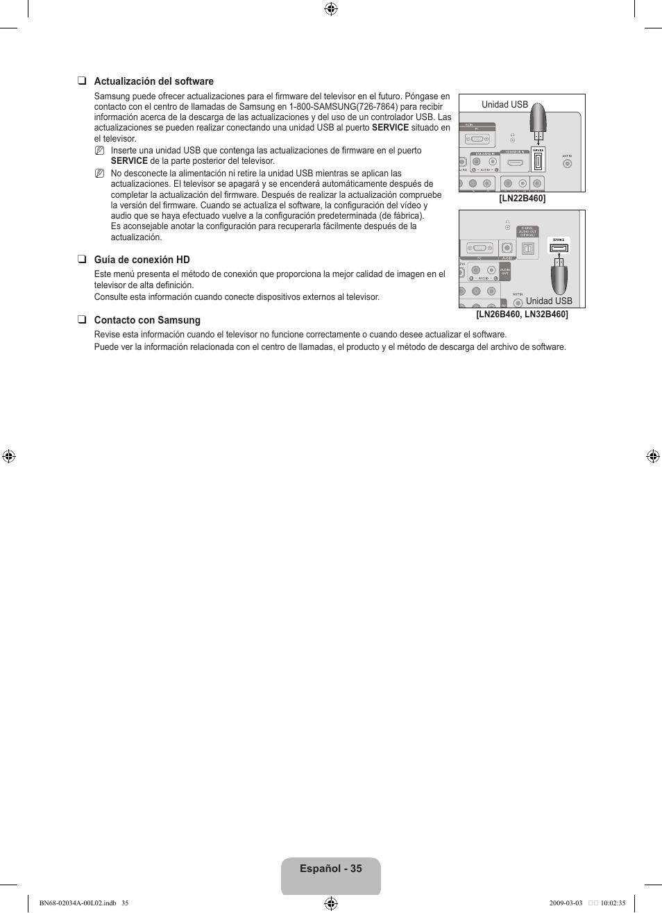 Samsung LN22B460B2DXZA User Manual | Page 81 / 89