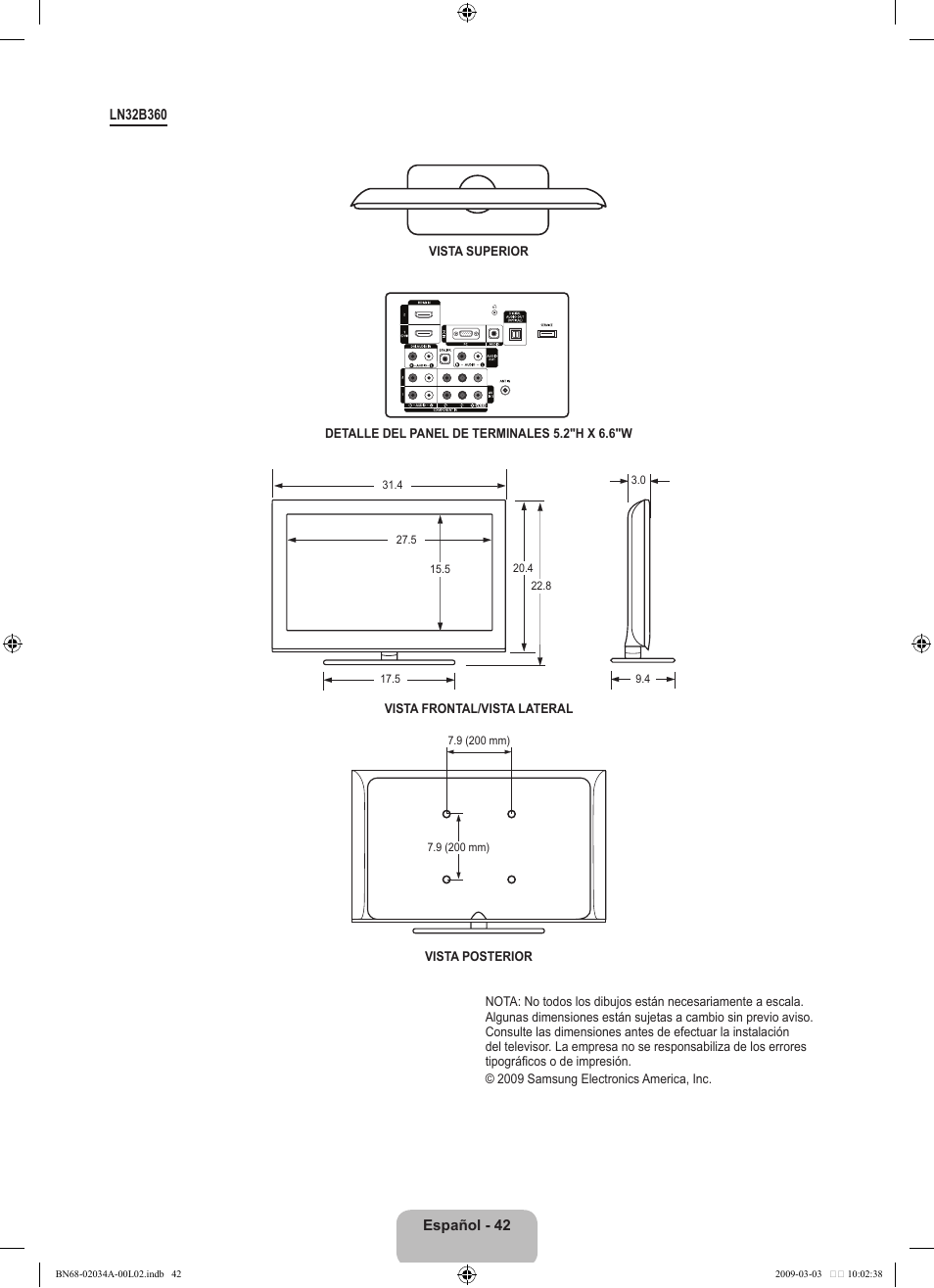 Samsung LN22B460B2DXZA User Manual | Page 88 / 89