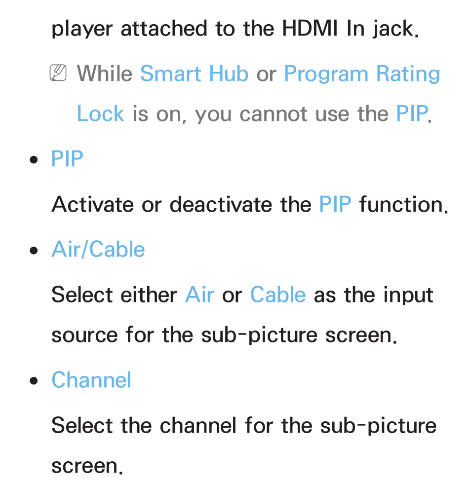 Samsung PL64E8000GFXZP User Manual | Page 194 / 658