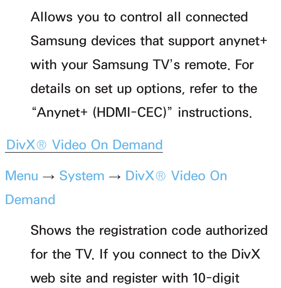 Samsung PL64E8000GFXZP User Manual | Page 225 / 658
