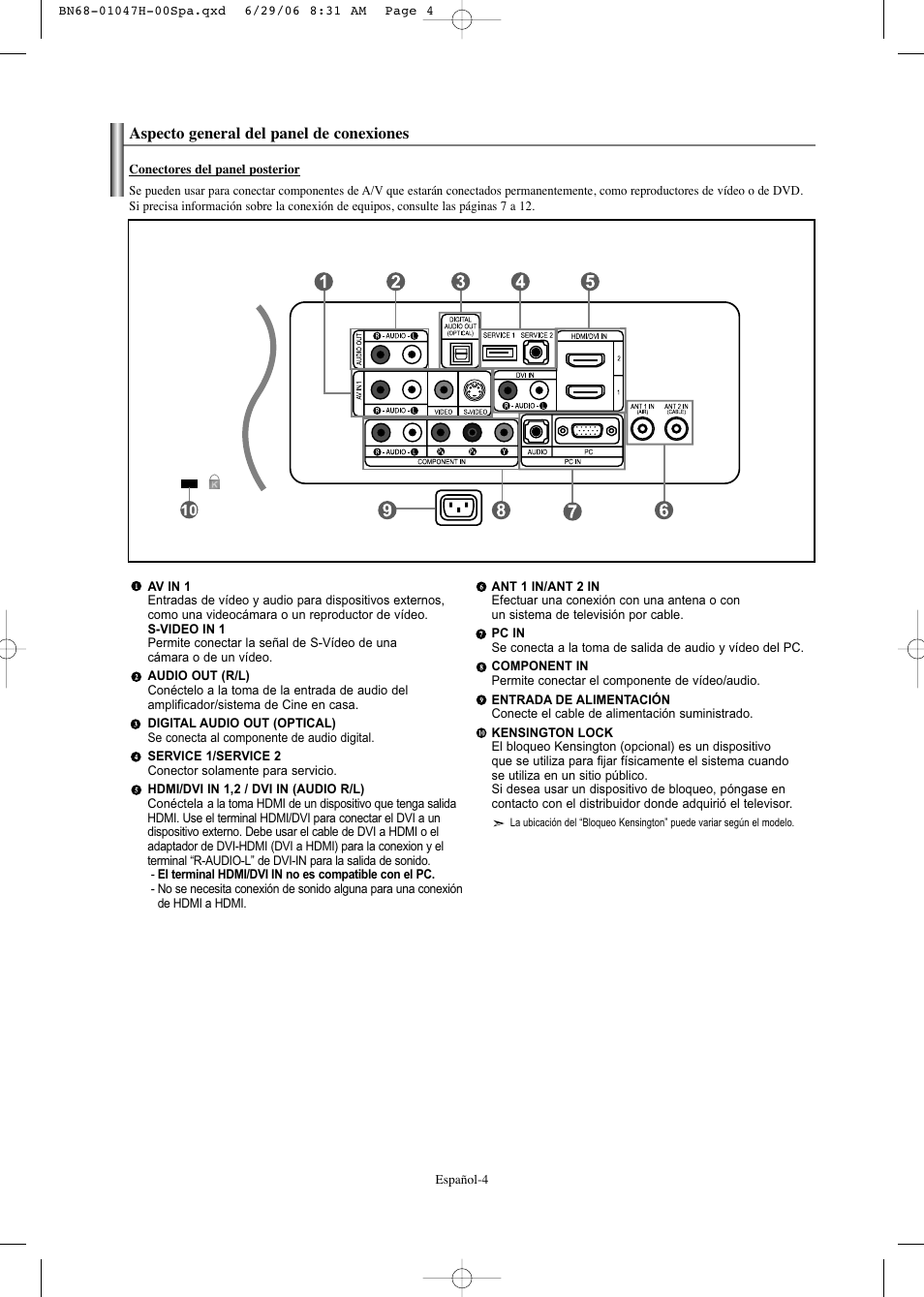 Samsung LNS3296DX-XAA User Manual | Page 124 / 179