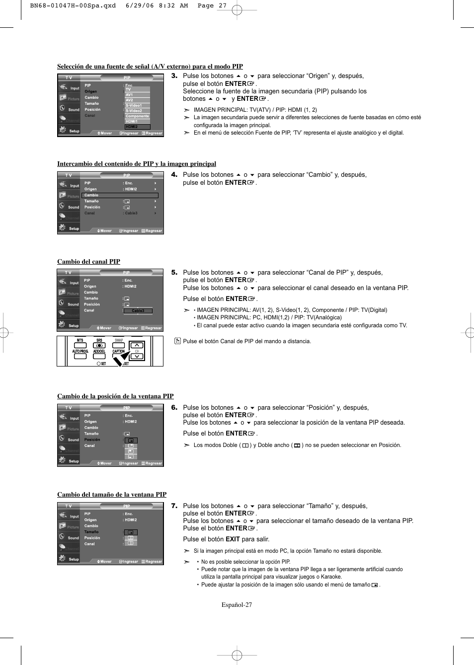 Samsung LNS3296DX-XAA User Manual | Page 147 / 179