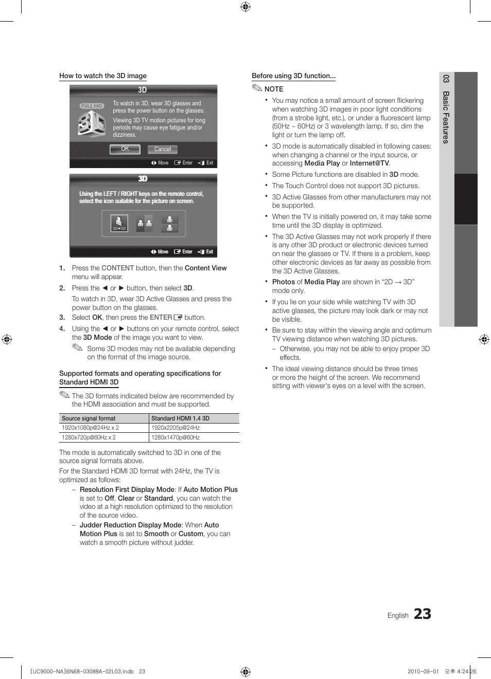 Samsung UN55C9000ZFXZA User Manual | Page 23 / 208