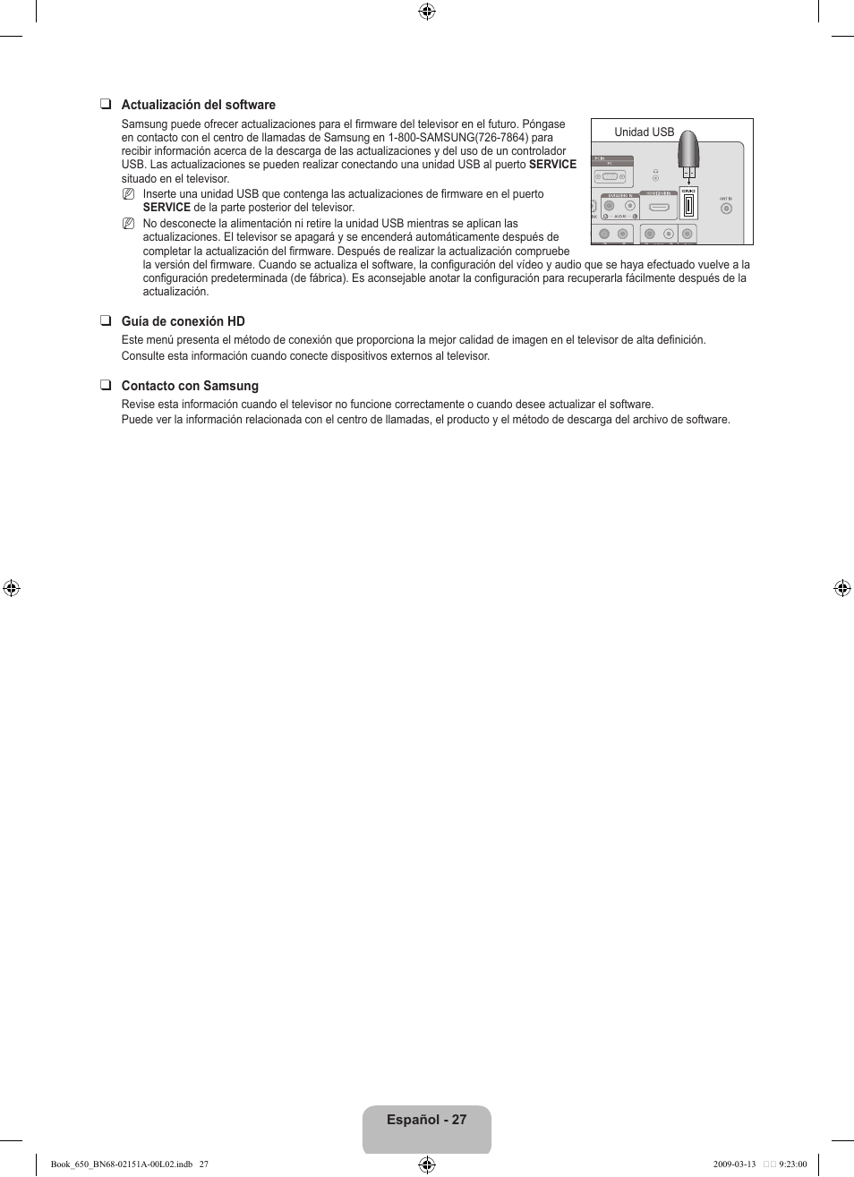 Samsung LN22B650T6DUZA User Manual | Page 62 / 67