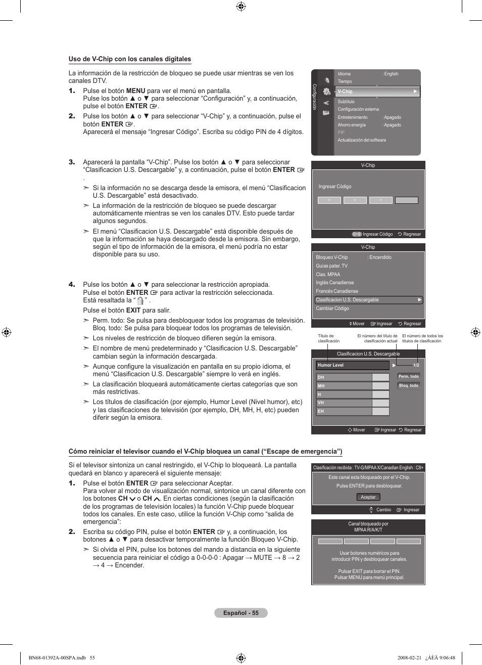 Samsung LN37A550P3FXZA User Manual | Page 161 / 201