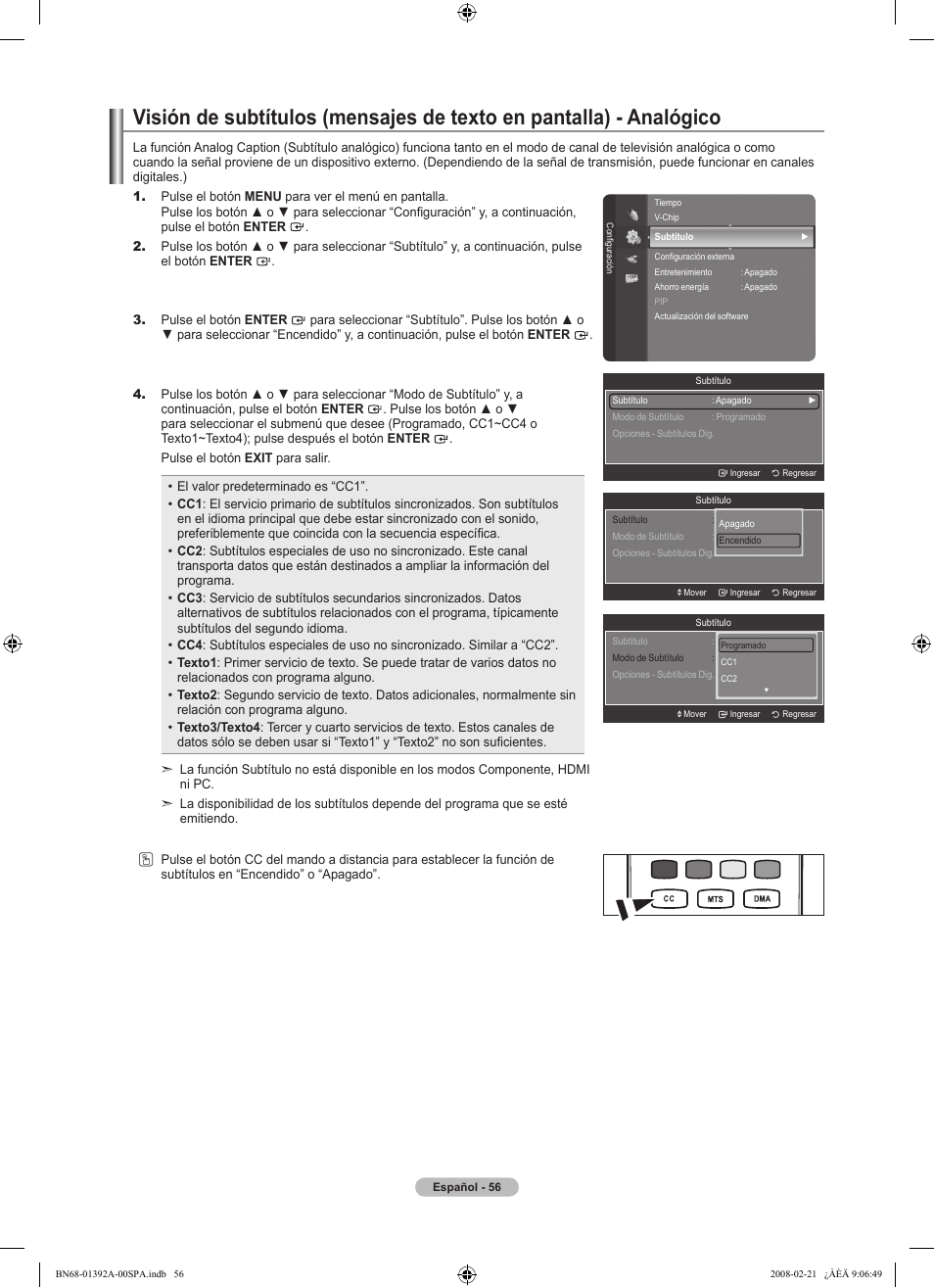 Samsung LN37A550P3FXZA User Manual | Page 162 / 201
