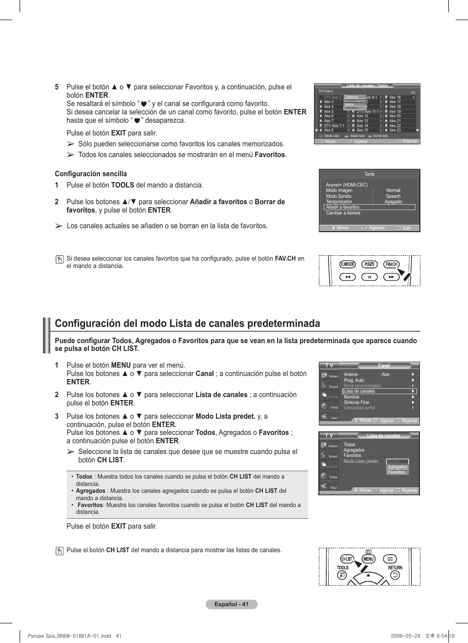Pulse el botón exit para salir | Samsung PN50A460S4DXZA User Manual | Page 115 / 150